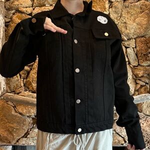 Black Jean Jacket - Star Wars small.